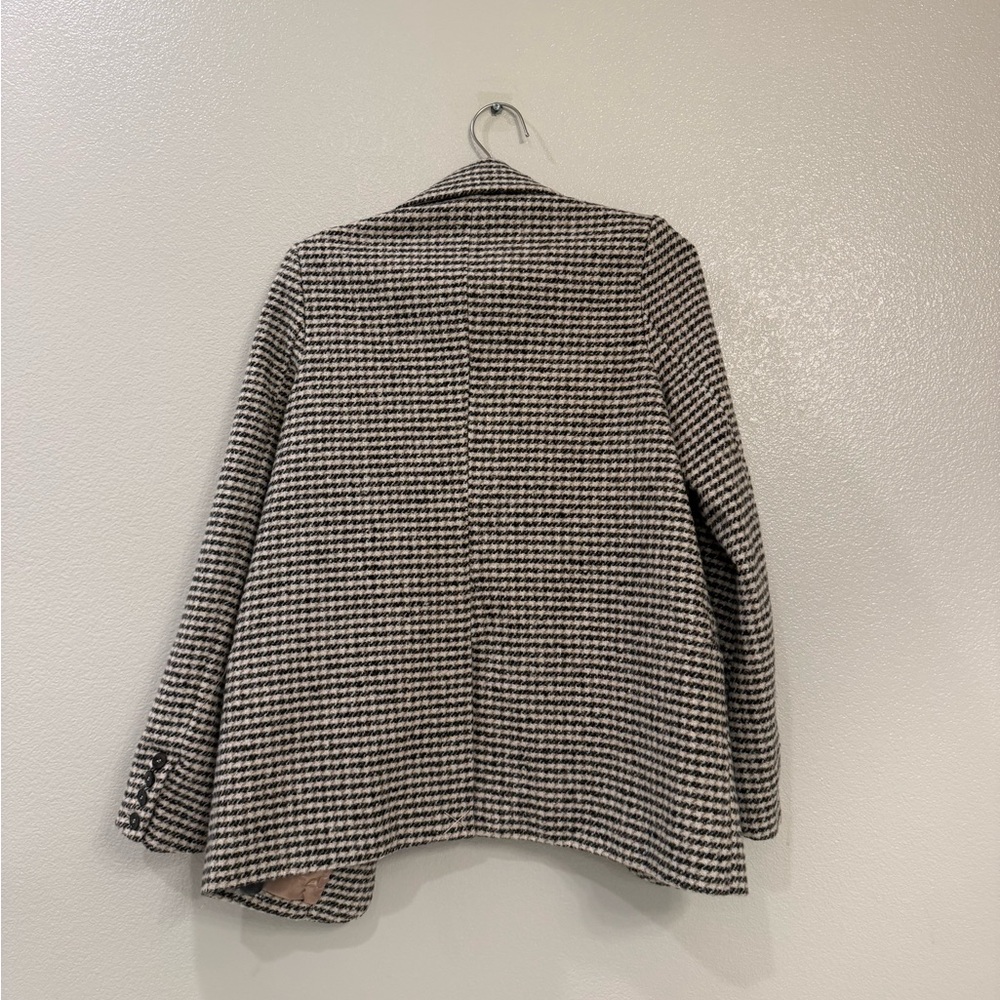 ASTR Pauline Houndstooth Gingham Blazer - Picture 3 of 8